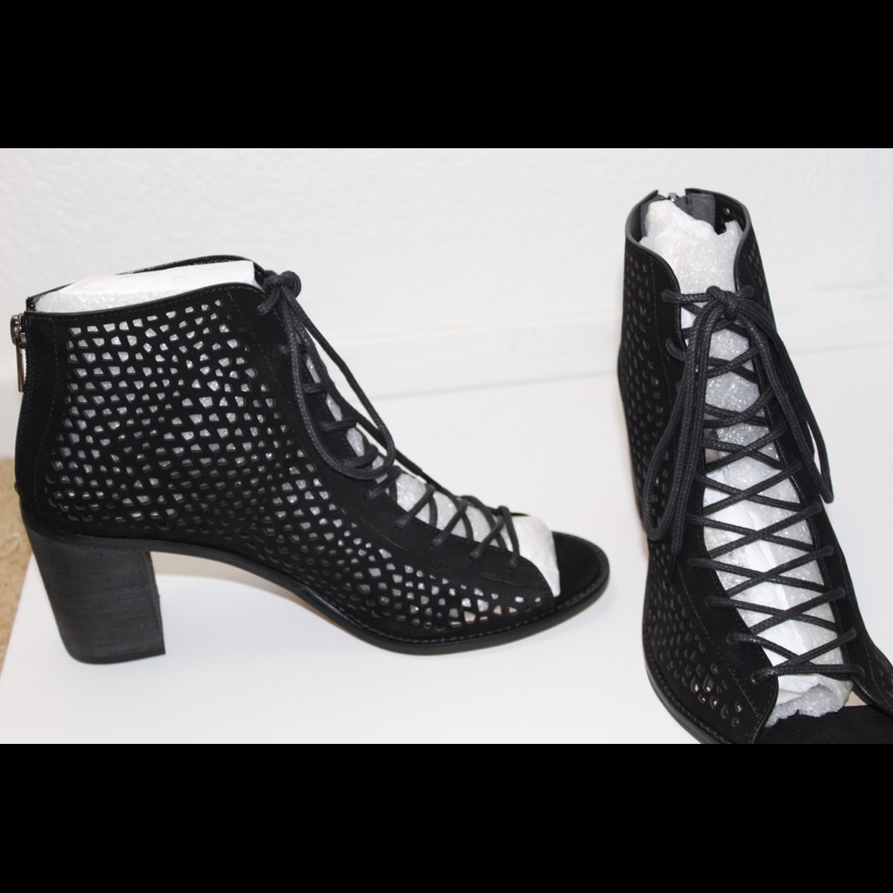 Vince Camuto Lace Up Booties